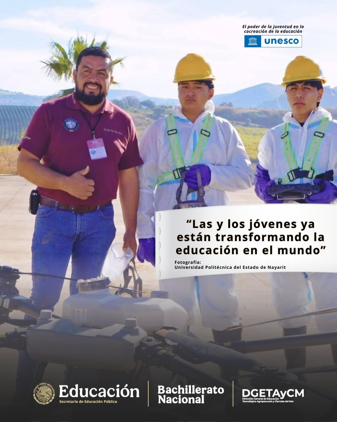 Campaña: las y los jóvenes ya están transformando la educación