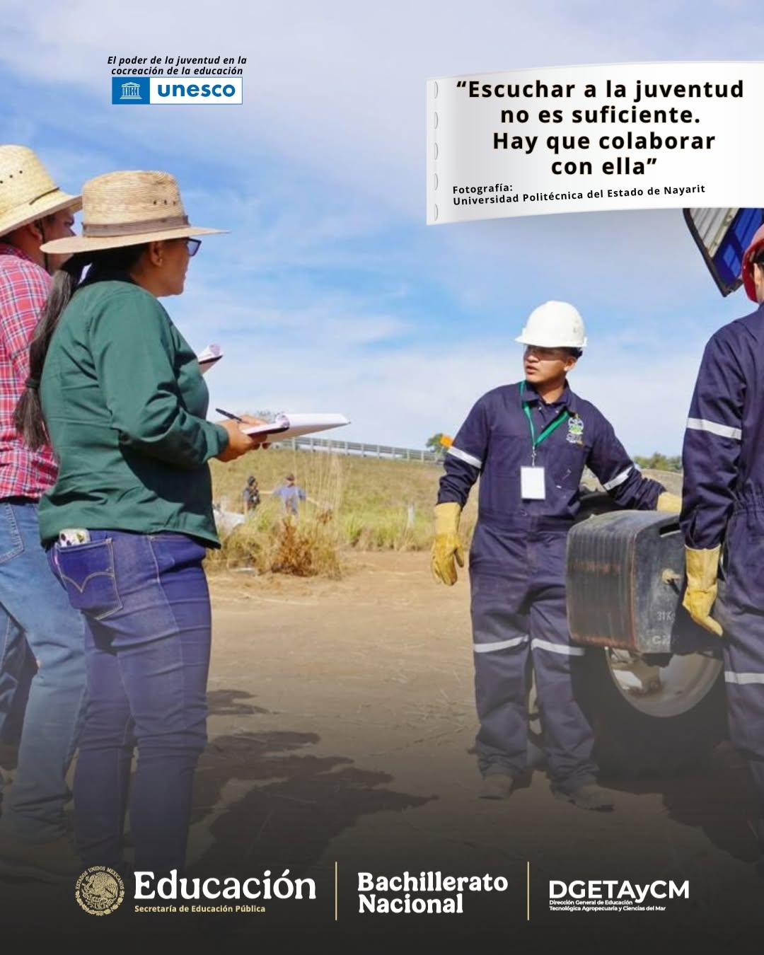 Campaña: escuchar a la juventud no es suficiente