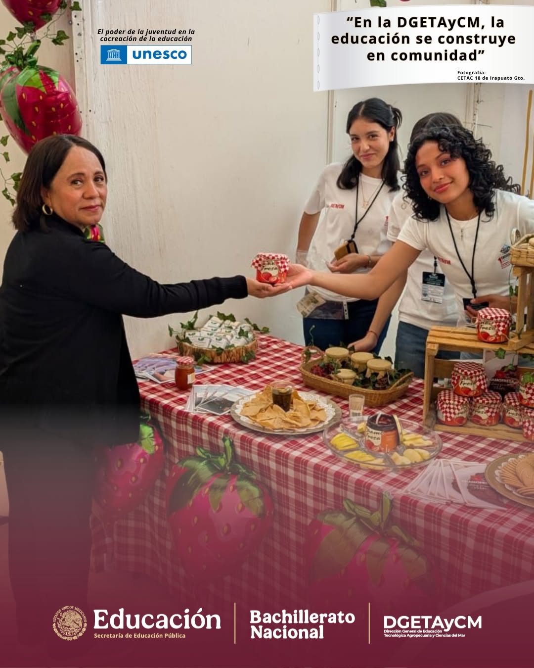 Campaña: la educación se construye en comunidad